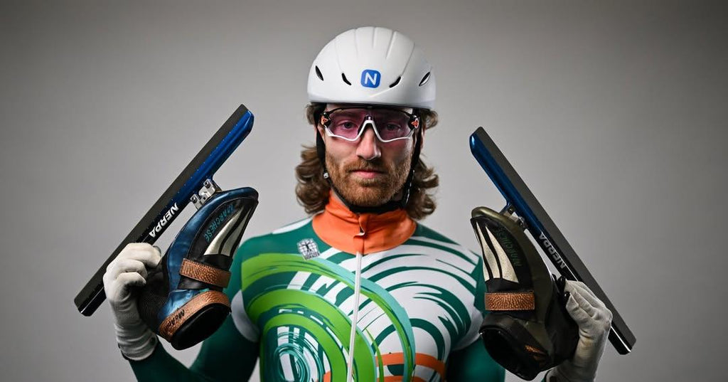 Short Track Helmet White